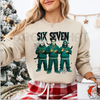 funny "Six Seven" 67 Halloween Shirt | Slasher Movie Killers Sweatshirt by Dog Mom Hat
