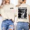 Portland Frog Rage Against The Machine Graphic Tee – No Deportation Shirt by Dog Mom Hat