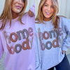 Yarn Homebody Printed Graphic Sweatshirt by Dog Mom Hat