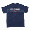 "Helen Keller Denier" T-Shirt - Bold Controversial Design, Dark Humor Statement Tee, Edgy Sarcastic History Apparel