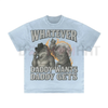 Edgy Viral Slogan T-Shirt – Unisex Dark Humor Werewolf Meme Cringe Apparel by Dog Mom Hat