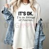 "It's Ok I'm On 500mg Of Fukitol" Funny T-Shirt by Dog Mom Hat
