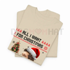 "All I Want for Christmas" Music Lover T-Shirt – Funny Holiday Slogan Tee by Dog Mom Hat
