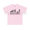 Evolution Simp Shirt – Funny Graphic Tee, Unisex Cotton Tee by Dog Mom Hat
