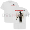 Winchester Undertaker T-Shirt – Grim Reaper Cowboy Graphic Tee by Dog Mom Hat