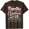 Family Christmas 2025 Matching T-Shirt – "Xmas Squad Santa" Holiday Outfit Tee by Dog Mom Hat