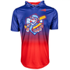 Dog Days of Summer Baseball HyperMAX Short Sleeve Hoodie by Seamhead Swag