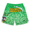 Chicken Jockeys Lifestyle Baseball Mesh Shorts by Seamhead Swag