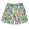 Seamhead Hunting Club Camo Mesh Lifestyle Baseball Shorts by Seamhead Swag