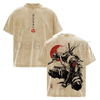 Kakashi Hatake T-Shirt – Washed Vintage Naruto Anime Oversize Streetwear Tee by Dog Mom Hat