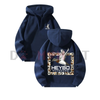 Premium Garment-Dyed Half-Zip Hoodie – Heavyweight Men's Winter Pullover by Dog Mom Hat