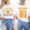 Retro Hudson Williams & Connor Storrie 2-Sided T-Shirt by Dog Mom Hat