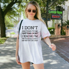 "I Know I'm An Asshole" Printed T-Shirt by Dog Mom Hat