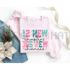 12 New Chapters 365 New Chances Sweatshirt by Dog Mom Hat