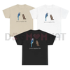 Blue Jay and Raccoon "Just a Regular Life" T-Shirt by Dog Mom Hat