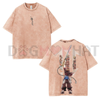 Kingdom Hearts Sora Double-Sided Washed Tee by Dog Mom Hat