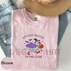 Embroidered Spooky Goose Comfort Colors® T-Shirt – Witchy Silly Goose Lover Tee by Dog Mom Hat