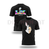 Super Bowl 2026 LIX February 8 Tee – Bugs Bunny Half Face Graphic T-Shirt by Dog Mom Hat