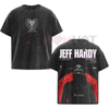 Jeff Hardy Enigma Vintage Wrestling Tee – Charismatic Enigma Retro Washed Black Tee by Dog Mom Hat