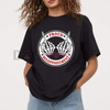 VER 2 PROUD DISAPPOINTMENT Defiant Bone Hand Print T-shirt by Dog Mom Hat