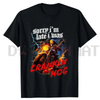 "Crankin My Hog" Horror Skeleton T-Shirt by Dog Mom Hat