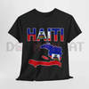 "Happy Haitian Flag Day" T-Shirt – Haiti Flag Map Graphic Tee by Dog Mom Hat