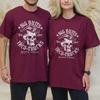 "BIG BUTTS & TACO TRUCKS" Funny Skull Print T-Shirt by Dog Mom Hat