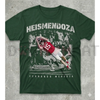 "Heismendoza" Football T-Shirt by Dog Mom Hat