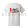 "Living Single" Graphic Cotton T-Shirt by Dog Mom Hat
