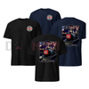 343 Firefighter Memorial T-Shirt – 9/11 Never Forget Tribute Tee by Dog Mom Hat