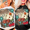"Life is a Gamble" Retro Western Tee by Dog Mom Hat