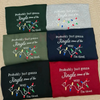 Funny Christmas Embroidered Sweatshirt by Dog Mom Hat