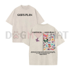 God's Plan Unisex Washed T-Shirt by Dog Mom Hat
