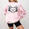 "Morally Grey" Dark Romance Sweatshirt – Bookish Fandom Reader Crewneck by Dog Mom Hat