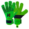 ONEKEEPER VECTOR Junior Green Kids & Junior Goalkeepers | Removable Finger Saves | Spines Sold Separately