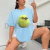 Silly Tennis Bird Meme Tee by Dog Mom Hat