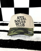 Camo anti social wives club embroidered Hat by Madness & Mayhem LLC