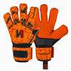 ONEKEEPER VECTOR Evolution Fluorescent Orange Kids & Junior Goalkeepers | Removable Finger Saves | Spines Sold Separately