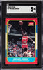 1986-87 to 1989-90 Fleer Basketball Multi-Set Break – 4 Graded Cards per Box!