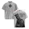 Baldwin IV The Leper King T-Shirt – Crusader King of Jerusalem Medieval History Tee by Dog Mom Hat