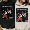 AOT Rock Band Album Cover Hoodie by Dog Mom Hat