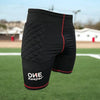 Padded Shorts,  Black Compression Shorts, Unisex for Goalkeepers, All Sizes