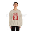 Edgy 'Santa's Favorite Ho' Viral Christmas Crewneck by Dog Mom Hat