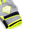 Youth Fastpitch Batting Gloves - Grey and Neon Green