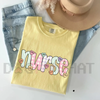 Groovy Nurse Valentine’s Tee by Dog Mom Hat