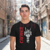 Caifanes "Rock The Silence" Skull Graphic Tee by Dog Mom Hat
