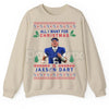 "All I Want For Christmas Is Jax Dart" Ugly Sweatshirt | Funny Darts Fan Holiday Crewneck | Unique Sports Gift