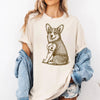Corgi "I Love Mom" Tattoo Shirt by EnjoyMyDesign LLC