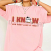 "I Know How Many Licks It Takes" Funny T-Shirt – Classic Pop Culture Nostalgia Tee, Witty Statement Shirt by Dog Mom Hat