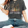 'A Girl Gotta Have Options' Witches Halloween Shirt – Retro Halloween T-Shirt, Funny Empowered Witch Tee by Dog Mom Hat